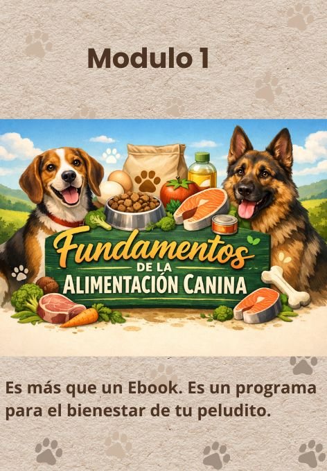 Imagen: Fundamentos para la alimentación canina